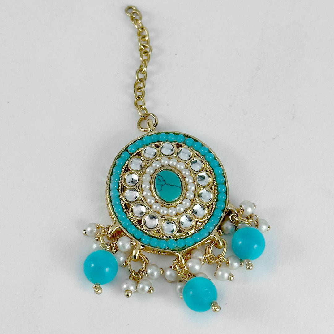 (Sapphire Ornament) shown in close up from Al Musk Jewellery collection.