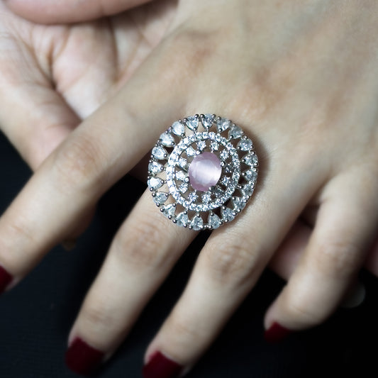 Image of (Rosette (pink)) from an exquisite collection by Al Musk Jewellery.