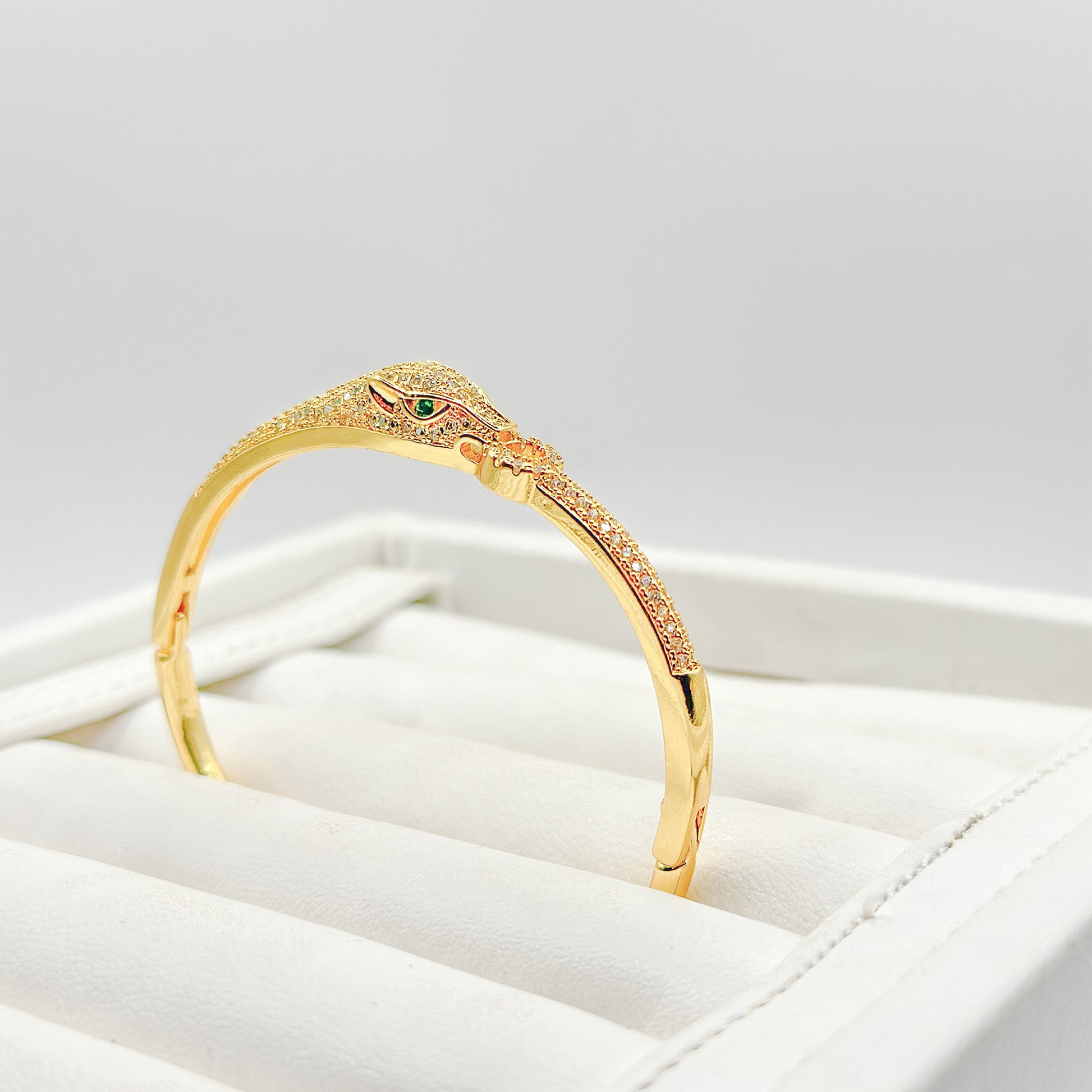  (Dragon's Majesty Cuff shown in close up from Al Musk Jewellery collection.