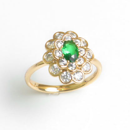  (Serenity Ring) shown in close up from Al Musk Jewellery collection.