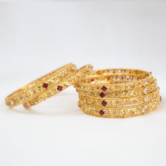 Image of (Maroon Majestic) from an exquisite collection by Al Musk Jewellery.
