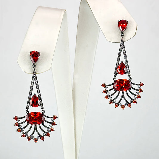 Image of (Verdant Midnight (red)) from an exquisite collection by Al Musk Jewellery.