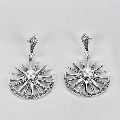 Image of (Bohemian Inspired earrings) from an exquisite collection by Al Musk Jewellery.