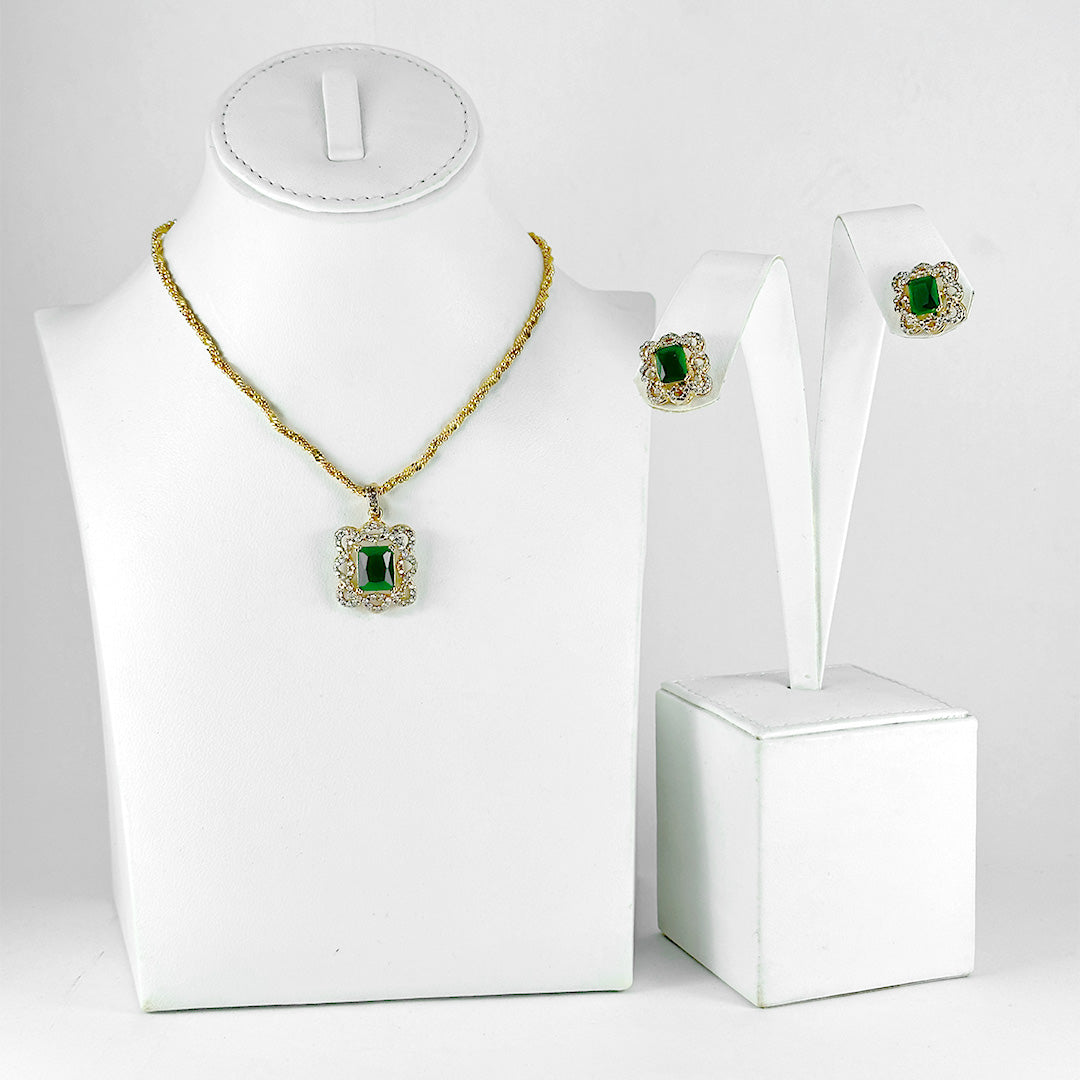 Image of (Regal Square Radiance) from an exquisite collection by Al Musk Jewellery.