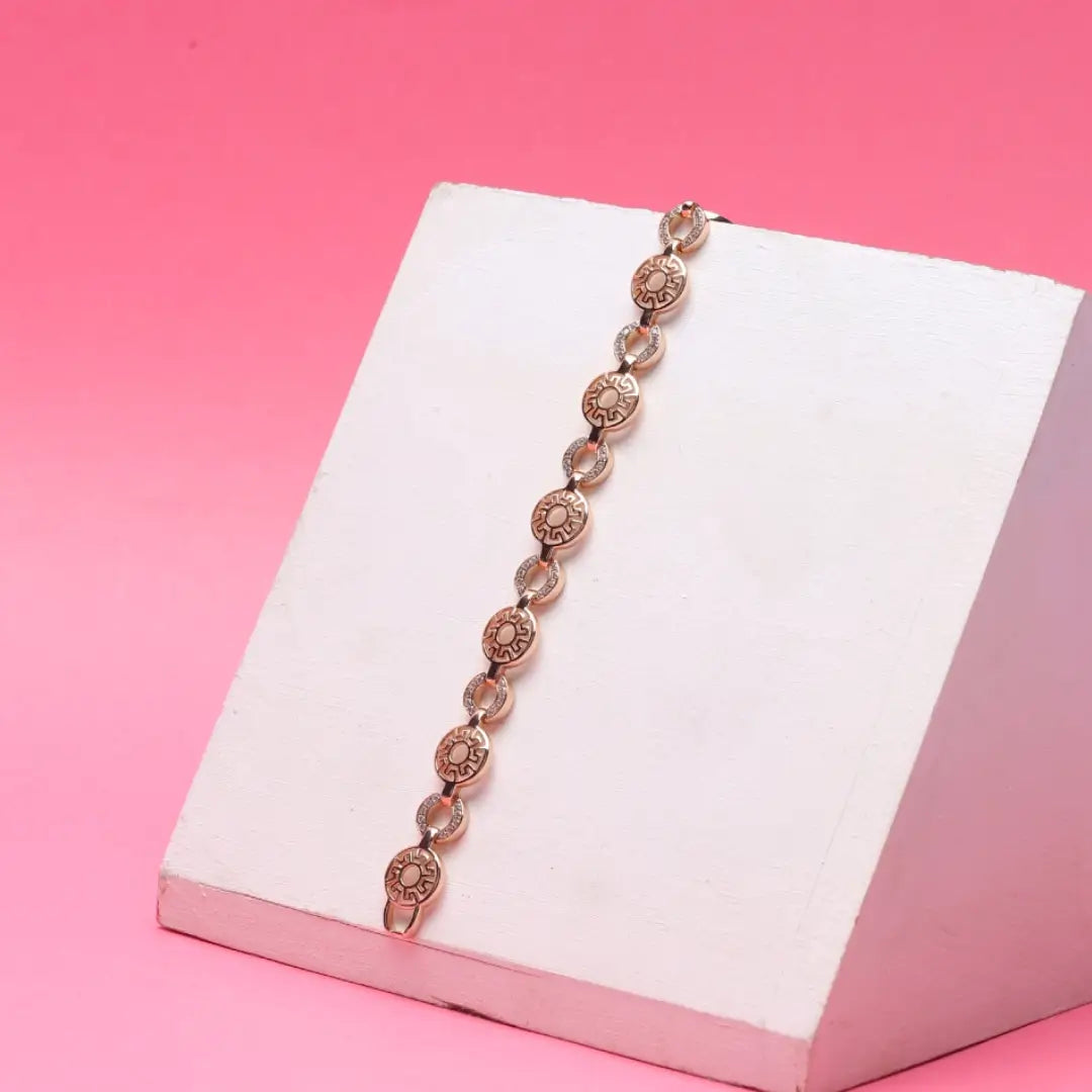 Image of (Spheroid-II Bracelet) from an exquisite collection by Al Musk Jewellery.