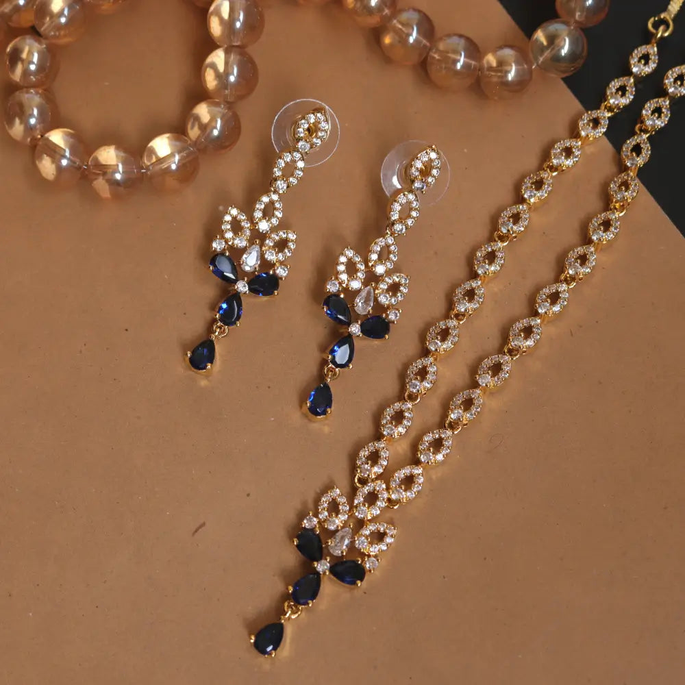 Image of (Ivy Whisper Necklace Set) from an exquisite collection by Al Musk Jewellery.