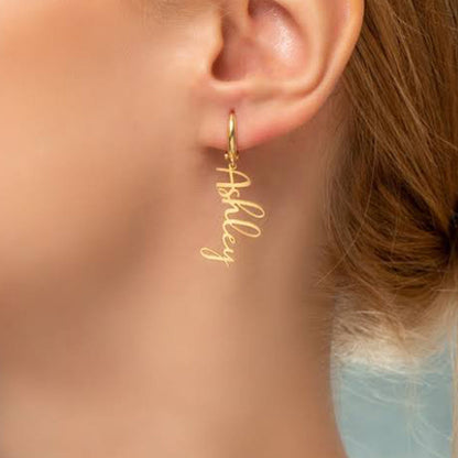  (Customize Earrings P1) shown in close up from Al Musk Jewellery collection.